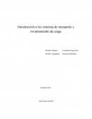 Introducción a los sistemas de transporte y levantamiento de carga