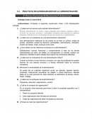 Práctica-Cuestionario De Organizaciones Y Administración