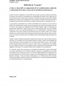 Reflexión de la obra LA PESTE