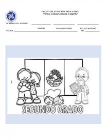 Examen de segundo grado. Página 1