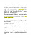 Política y violencia en México
