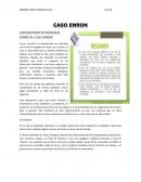 ENTENDIMIENTO PERSONAL SOBRE EL CASO ENRON