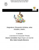 LA IMPORTANCIA DE LA EDUCACION ARTISTICA EN LA ESCUELA PRIMARIA