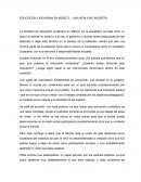 Educación ciudadana en méxico