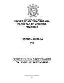 EVC historia clínica. FISIOPATOLOGÍA SINDROMÁTICA
