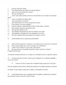 Preguntas de contrato y evaluaciones