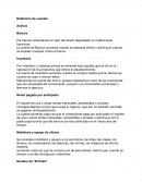 Definición de cuentas básicas