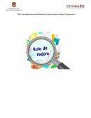 RUTA DE MEJORA ESCOLAR