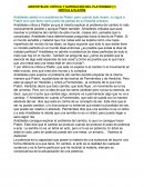 ARISTÓTELES: CRÍTICA Y SUPERACIÓN DEL PLATONISMO