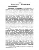 CAUSALIDAD Y DETERMINISMO