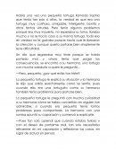 CUENTO PARA NIÑOS. LA TORTUGA