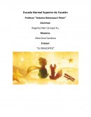 Ensayo: “EL PRINCIPITO”