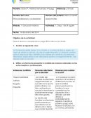 Actividad 1. Que el alumno comprenda la carga ética de sus acciones