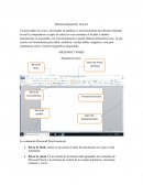 Procesador de textos. MICROSOFT WORD