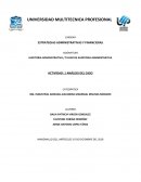 AUDITORIA ADMINISTRATIVA / TALLER DE AUDITORIA ADMINISTRATIVA ACTIVIDAD: 1 ANÁLISIS DEL CASO