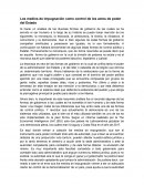 Los medios de impugnación como control de los actos de poder del Estado