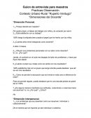 Contexto Urbano-Rural *Ruperto Verdugo* “Dimensiones del Docente”