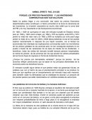 PORQUE LOS PRECIOS FINANCIEROS Y LAS INVERSIONES CORPORATIVAS SON TAN VOLATILES