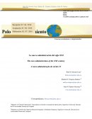 La nueva administración del siglo XXI