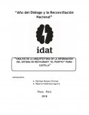 Análisis de la arquitectura de la información del Sistema de Restaurant “El Pezpito”