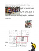 DESCRIPCIÓN GENERAL Y ESPECÍFICA DEL ÁREA DE TRABAJO