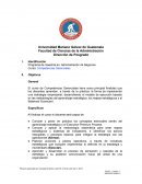 Programa de maestría en: Administración de Negocios