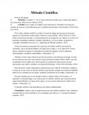 Método Científico Proviene del griego
