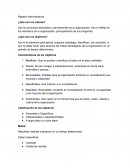 Repaso Administración ¿Qué son los valores?