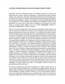 ¿Por que los industriales son los que deben tener el poder?