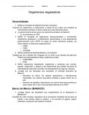 Organismos reguladores Generalidades