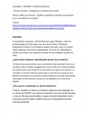 HISTORIA Y CIENCIAS SOCIALES “Ciencias sociales , categoricas y conceptos de analisis”