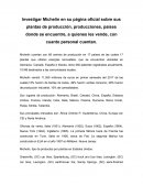 Investigaciòn Michelin Resumen