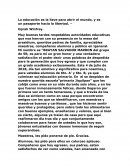 PALABRAS DE ESPEDIDA