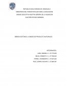 BEBIDA ISOTONICA, A BASES DE PRODUCTO NATURALES