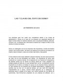 LAS 7 CLAVES DEL ÉXITO DE DISNEY