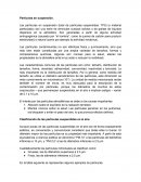 Particulas en suspensión en laboratorios de masa