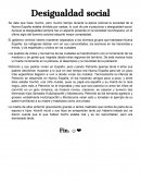 Cuento de Desigualdad social