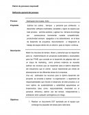 Patrón de procesos moprosoft Definición general del proceso
