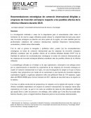 Analisis de Plan Fiscal sobre el Comercio Internal de Costa Rica