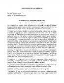 ELEMENTOS DEL CONTRATO DE SEGURO