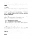 GOBIERNO CORPORATIVO: LO QUE TODO EMPRESARIO DEBE SABER