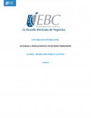 CONTABILIDAD INTERNACIONAL ACTIVIDAD 3: REVELACION EN LOS ESTADOS FINANCIEROS