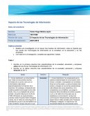 El Impacto de las Tecnologías de Información