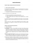 Unidad 1: Origen y Evolución del Comercio Internacional