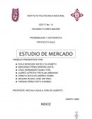 PROBABILIDAD Y ESTADISTICA “PACHO EL GAZPACHO S.A. de C.V.”