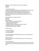 Memoria de caculo de instalación eléctrica de la casa habitación