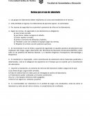 Normas para el uso de Laboratorio