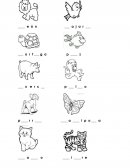 Completa palabras y conteo