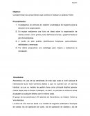 Complementar los conocimientos que conlleva el realizar un análisis FODA