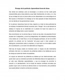 Ensayo de la película: Aprendices fuera de línea